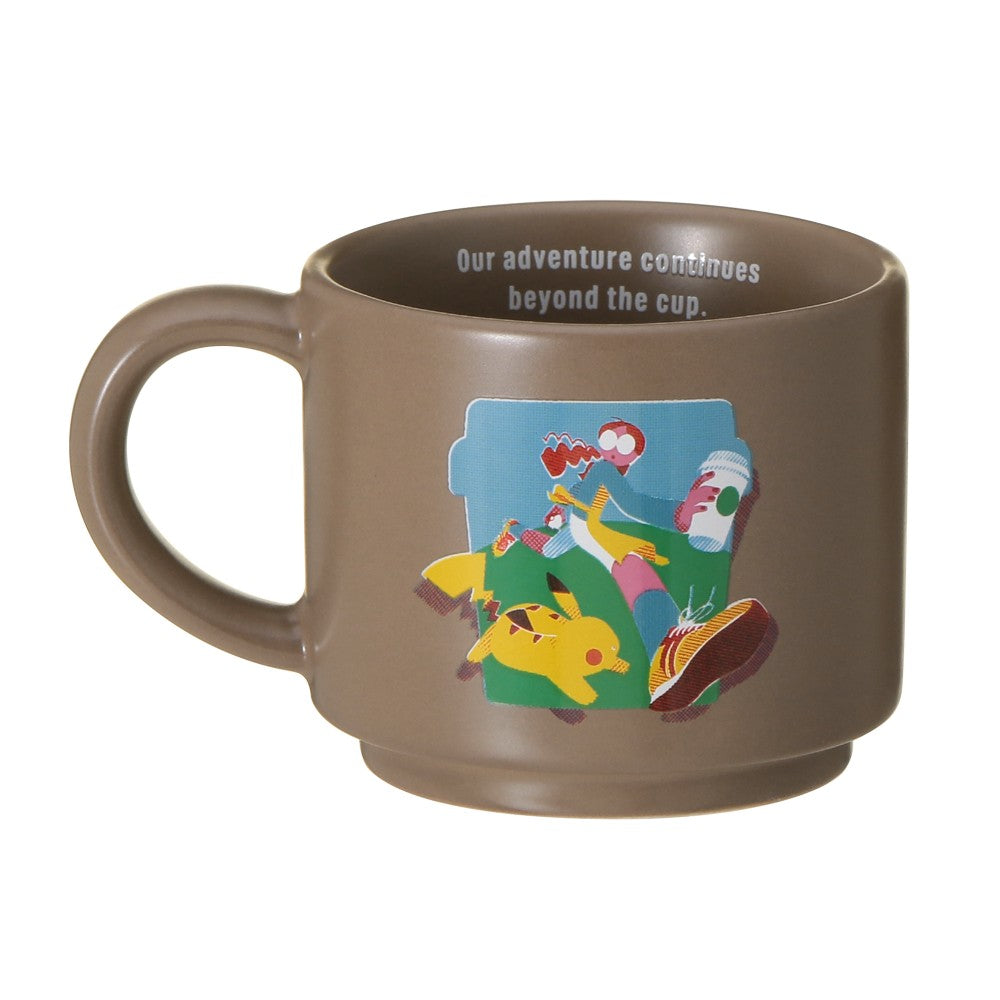 PSL Starbucks Japan Pokémon + STARBUCKS Stacking Demi Mug Coffee Adventure 89ml
