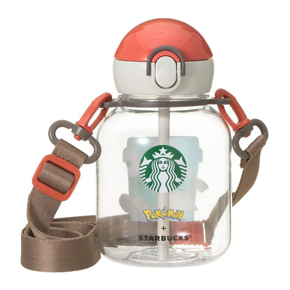 PSL Starbucks Japan Pokémon + STARBUCKS Straw Tumbler with Strap: Coffee Adventure (458ml)