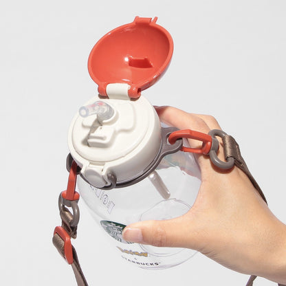 PSL Starbucks Japan Pokémon + STARBUCKS Straw Tumbler with Strap: Coffee Adventure (458ml)
