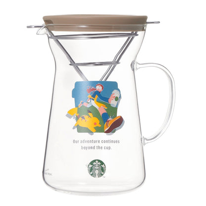PSL Starbucks Japan Pokémon + STARBUCKS Glass Drip Coffee Maker: Coffee Adventure