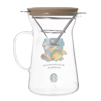 PSL Starbucks Japan Pokémon + STARBUCKS Glass Drip Coffee Maker: Coffee Adventure