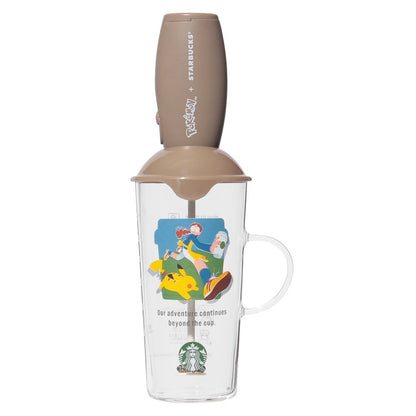 PSL Starbucks Japan Pokémon + STARBUCKS Milk Frother & Cup Coffee Adventure