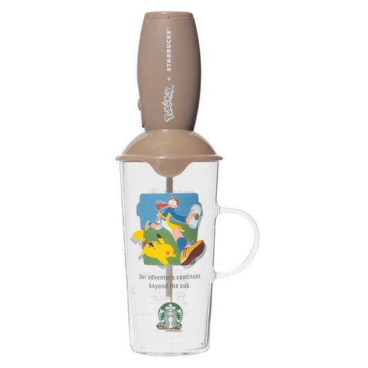 PSL Starbucks Japan Pokémon + STARBUCKS Milk Frother & Cup Coffee Adventure