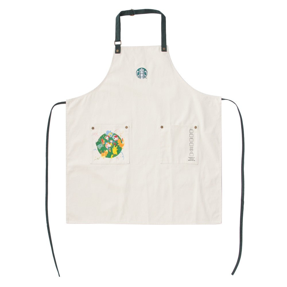 PSL Starbucks Japan Pokémon + STARBUCKS Utility Apron Coffee Connection