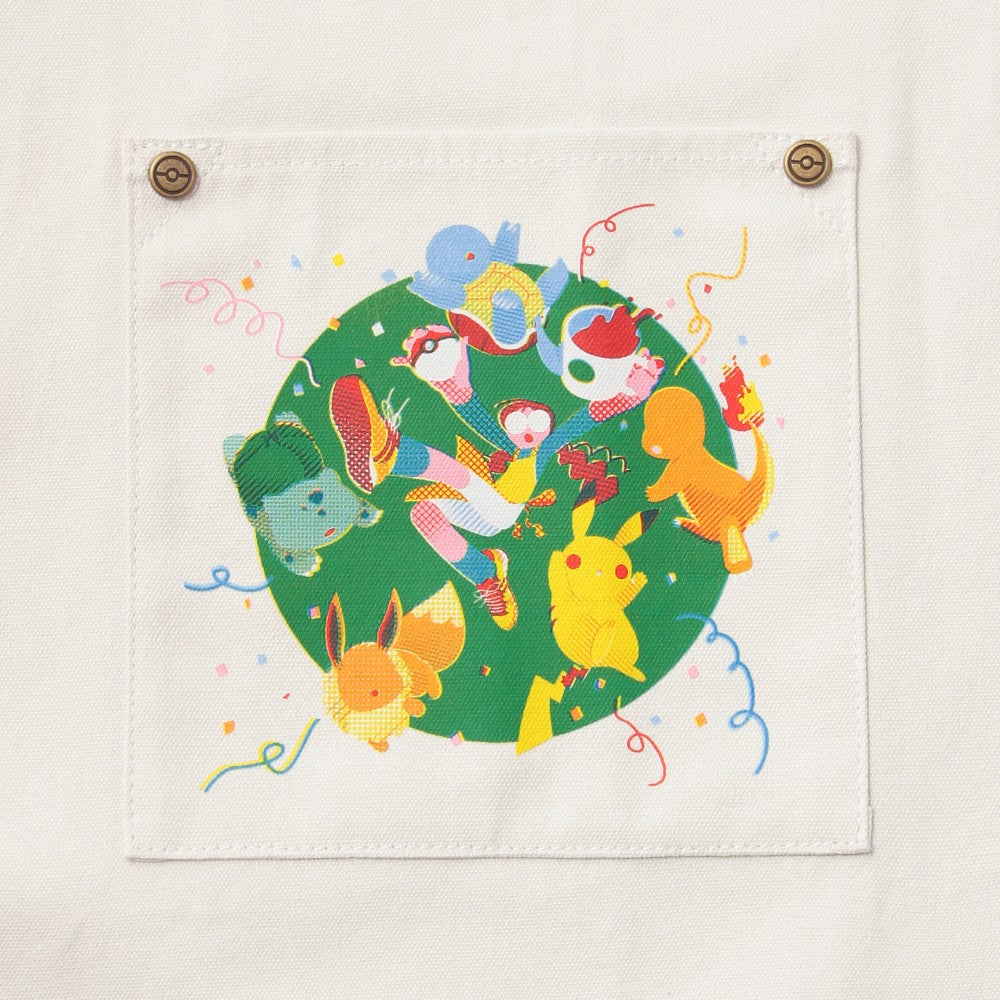 PSL Starbucks Japan Pokémon + STARBUCKS Utility Apron Coffee Connection
