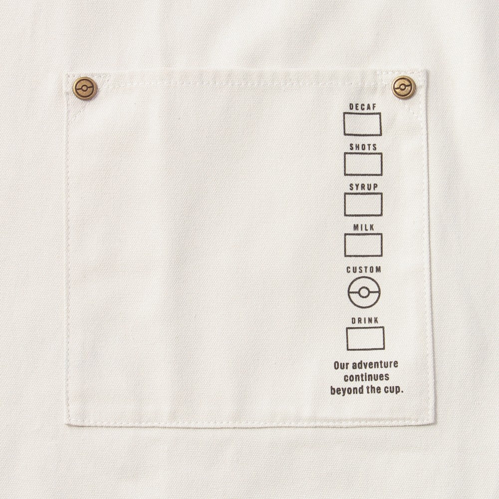 PSL Starbucks Japan Pokémon + STARBUCKS Utility Apron Coffee Connection