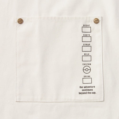 PSL Starbucks Japan Pokémon + STARBUCKS Utility Apron Coffee Connection