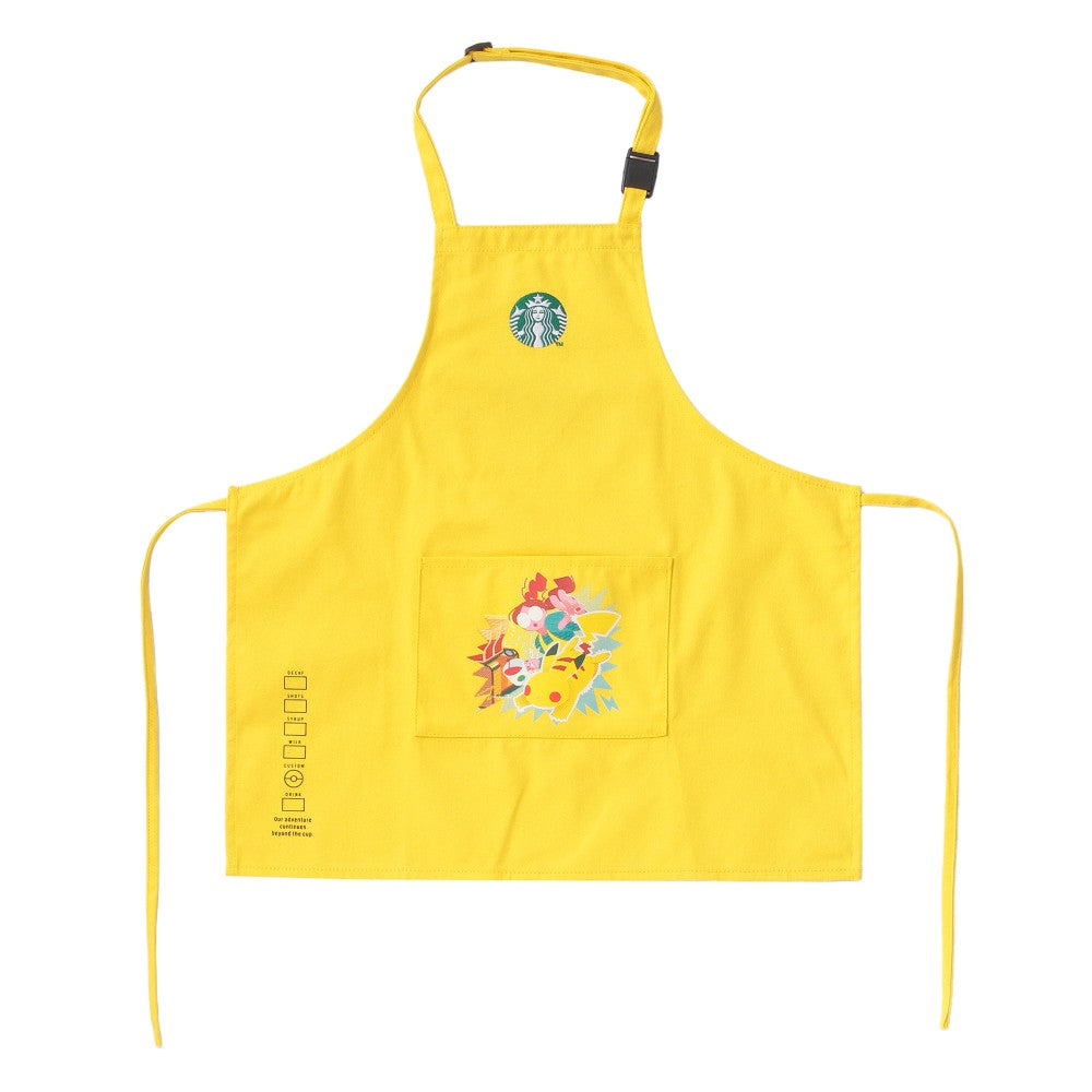 PSL Starbucks Japan Pokémon + STARBUCKS Kids' Pikachu Apron
