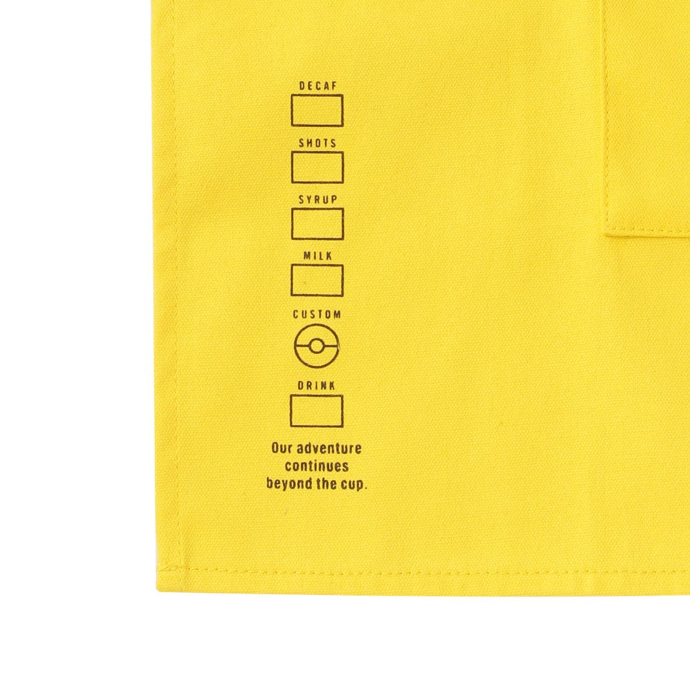 PSL Starbucks Japan Pokémon + STARBUCKS Kids' Pikachu Apron