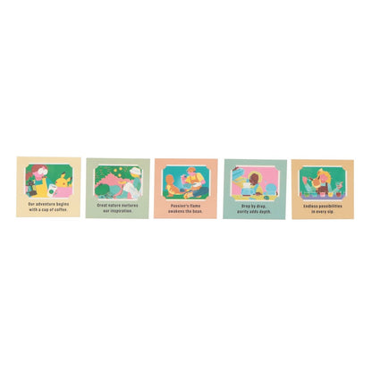 PSL Starbucks Japan Pokémon + STARBUCKS Art Sticker Set