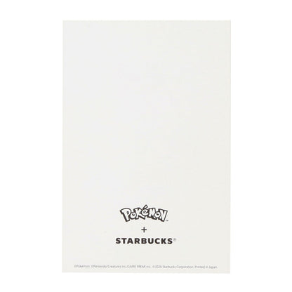 PSL Starbucks Japan Pokémon + STARBUCKS Art Postcard Set
