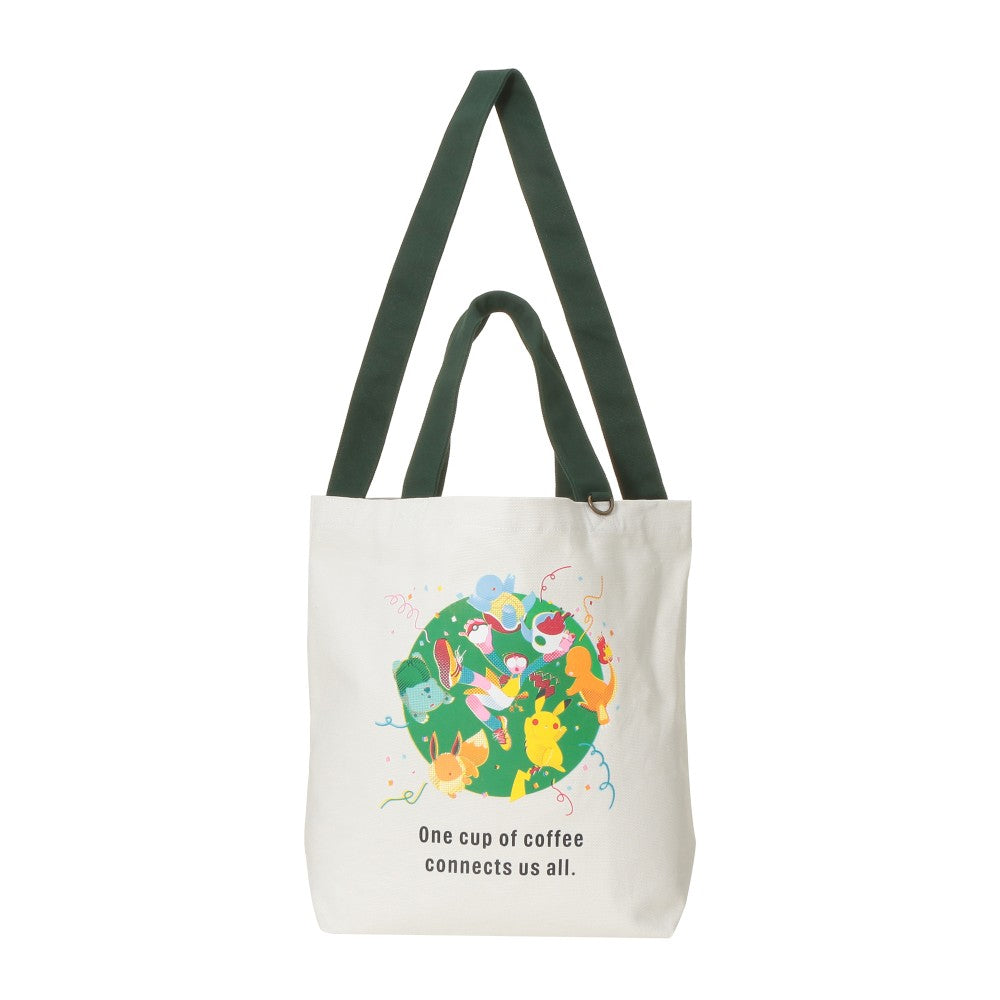 PSL Starbucks Japan Pokémon + STARBUCKS Tote Bag Coffee Connection