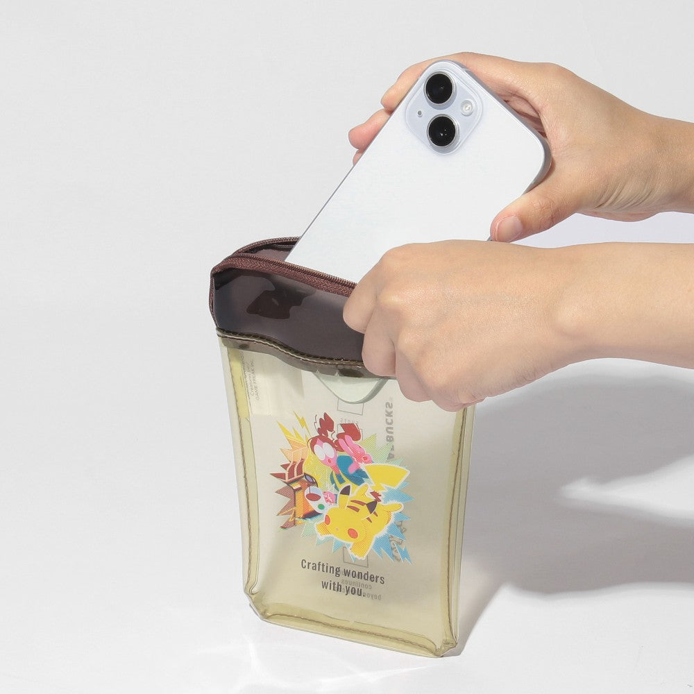PSL Starbucks Japan Pokémon + STARBUCKS Cup-Shaped PVC Pouch: Pikachu
