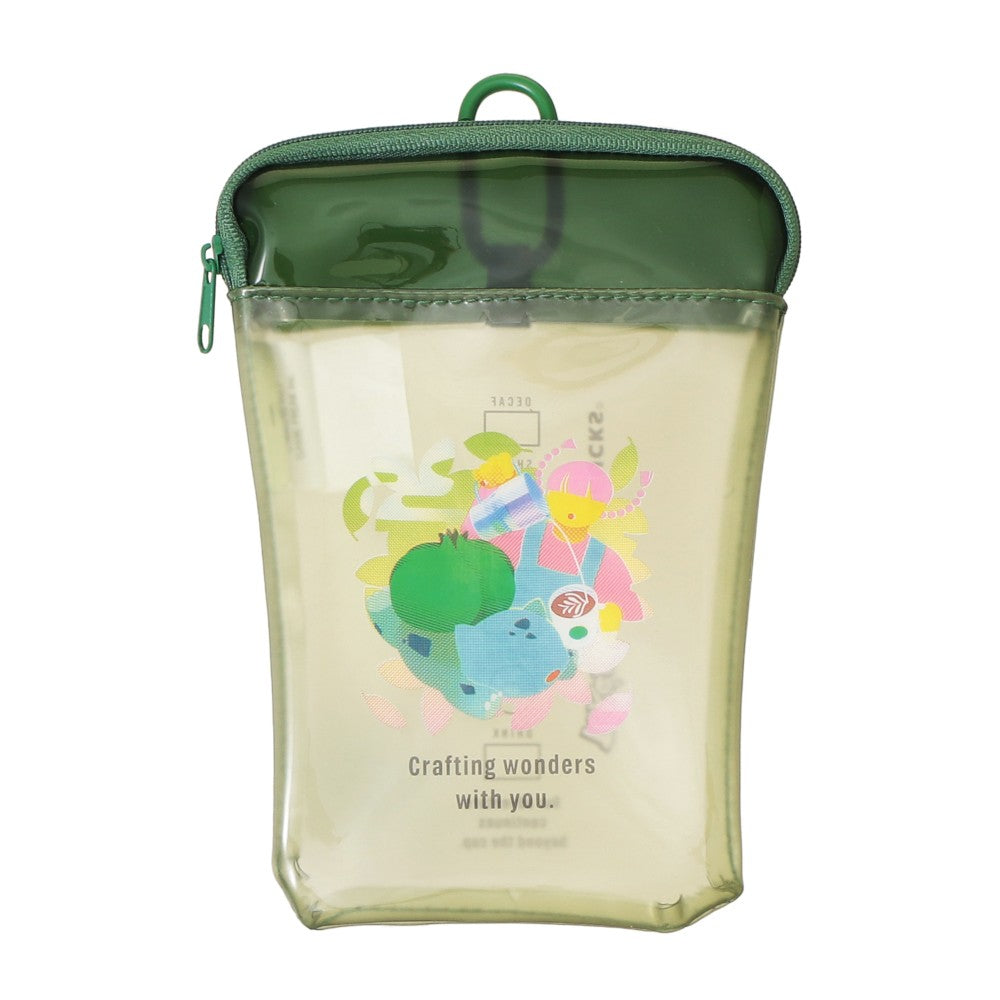 PSL Starbucks Japan Pokémon + STARBUCKS Cup-Shaped PVC Pouch: Bulbasaur