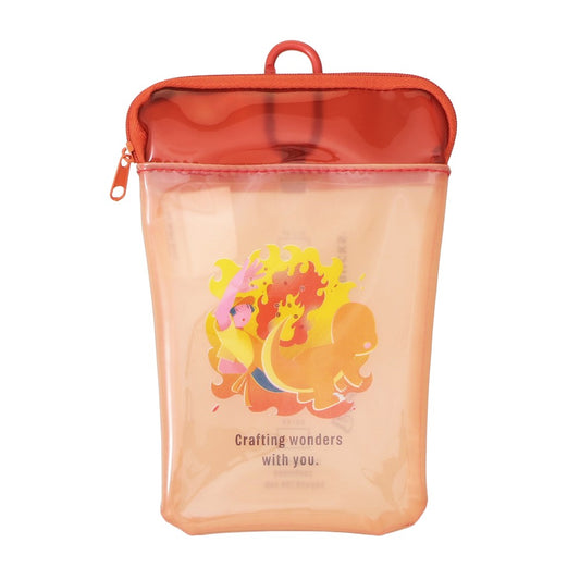 PSL Starbucks Japan Pokémon + STARBUCKS Cup-Shaped PVC Pouch: Charmander
