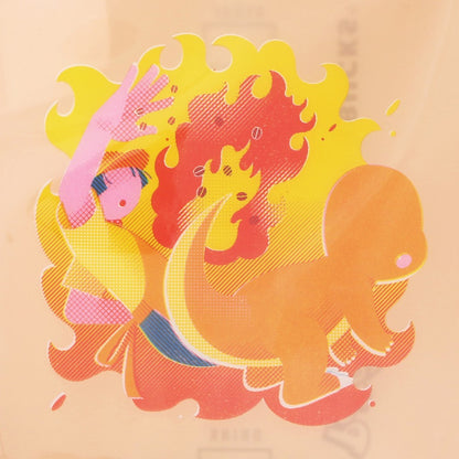 PSL Starbucks Japan Pokémon + STARBUCKS Cup-Shaped PVC Pouch: Charmander