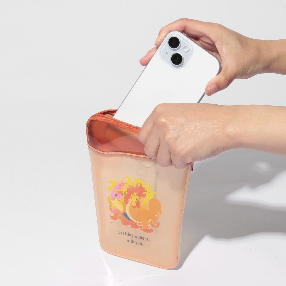PSL Starbucks Japan Pokémon + STARBUCKS Cup-Shaped PVC Pouch: Charmander