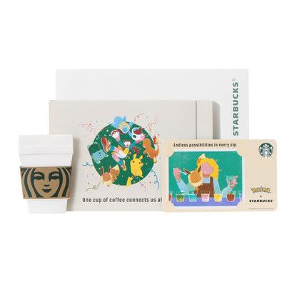 PSL Pokémon + Starbucks Eevee Gift Card (PIN INTACT)