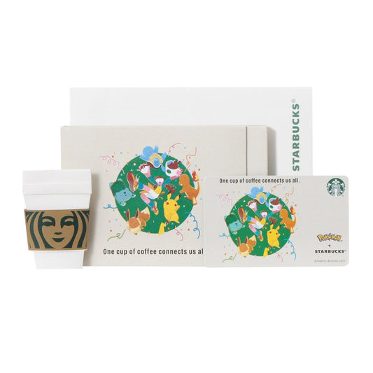 PSL Pokémon + Starbucks Coffee Connection Gift Card (PIN INTACT)