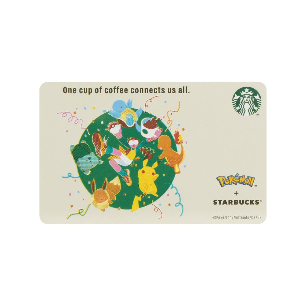 PSL Pokémon + Starbucks Coffee Connection Gift Card (PIN INTACT)