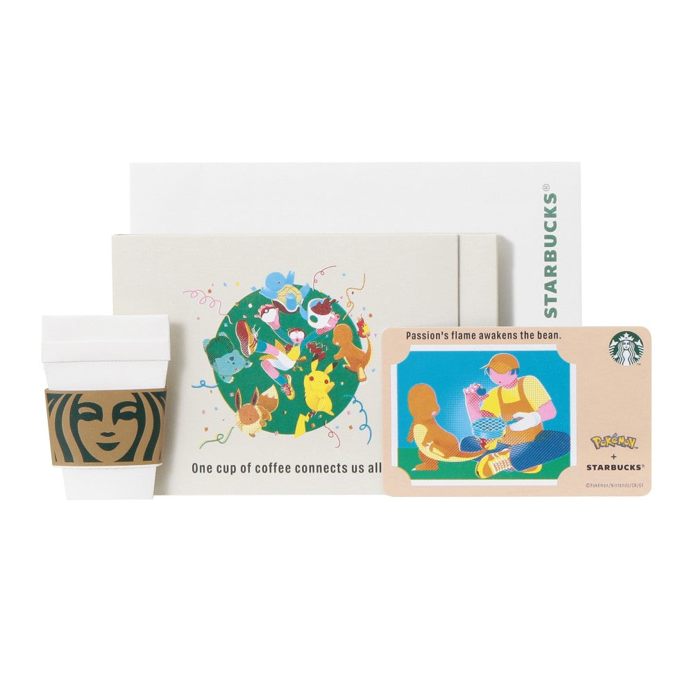 PSL Pokémon + Starbucks Charmander Gift Card (PIN INTACT)