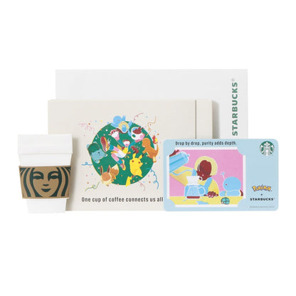 PSL Pokémon + Starbucks Squirtle Gift Card (PIN INTACT)