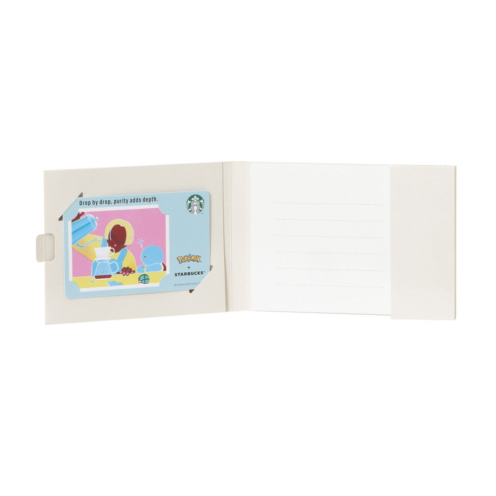 PSL Pokémon + Starbucks Squirtle Gift Card (PIN INTACT)