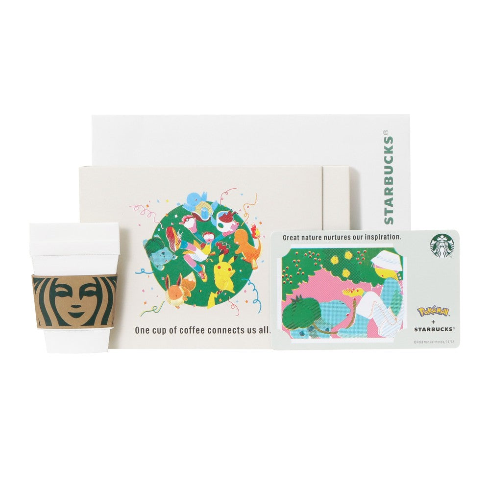 PSL Pokémon + Starbucks Bulbasaur Gift Card (PIN INTACT)