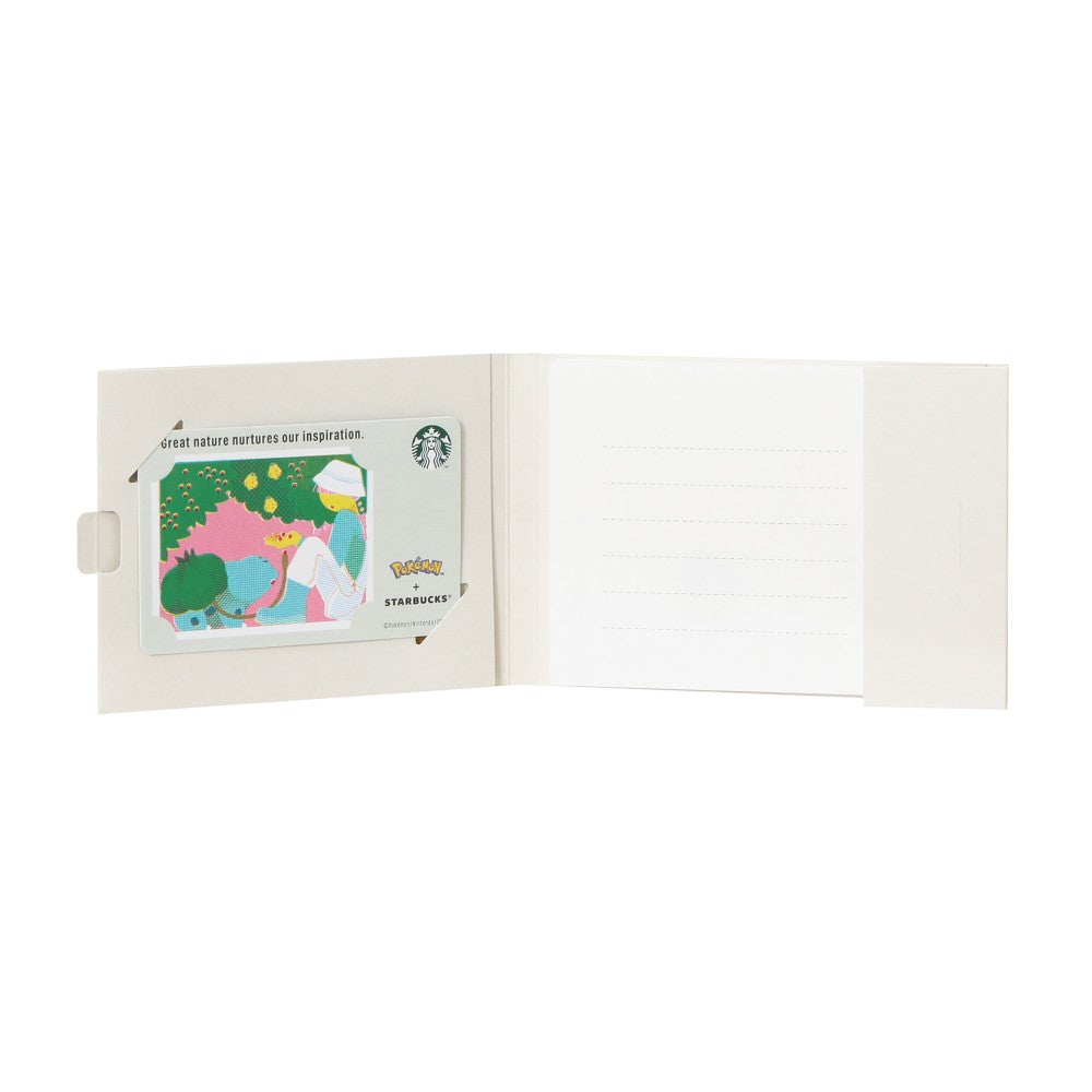 PSL Pokémon + Starbucks Bulbasaur Gift Card (PIN INTACT)