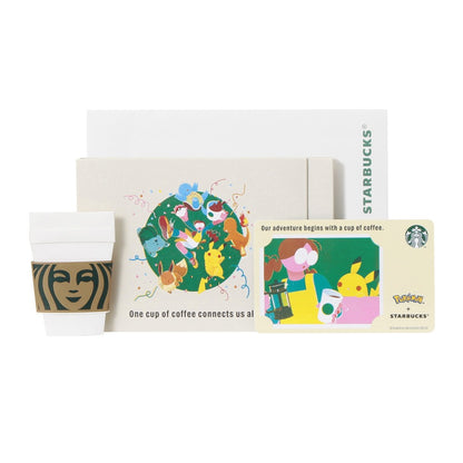 PSL Pokémon + Starbucks Pikachu Gift Card (PIN INTACT)