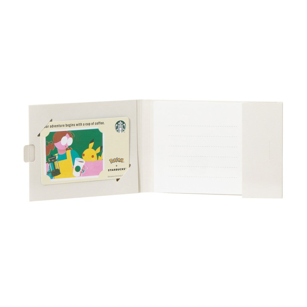 PSL Pokémon + Starbucks Pikachu Gift Card (PIN INTACT)