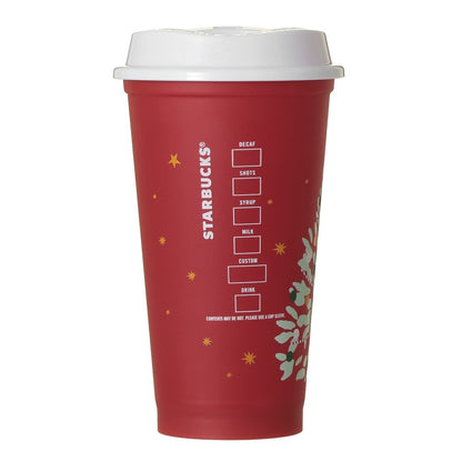 Starbucks Japan Holiday 2026 Reusable Cup 473ml + Hole Cap Bearista