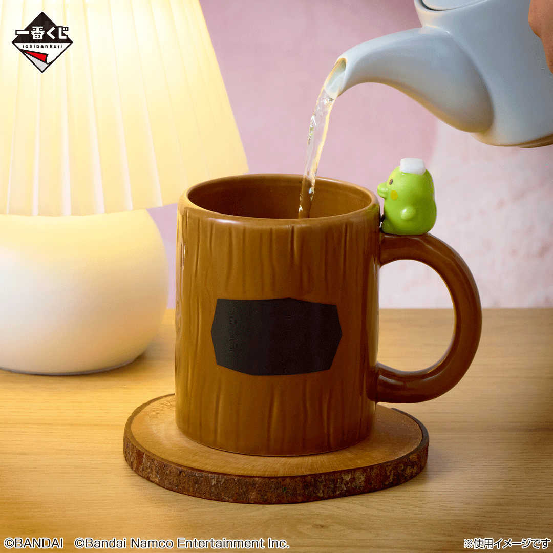 Ichiban kuji Tamagotchi Puchi Puchi Omisetchi Mug cup Japan D prize
