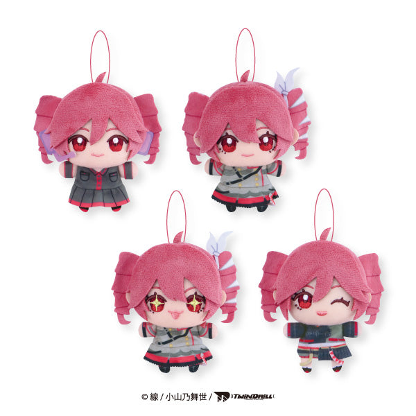 Kasane Teto Finger Puppet Plush Doll Stuffed Toy Set of 4