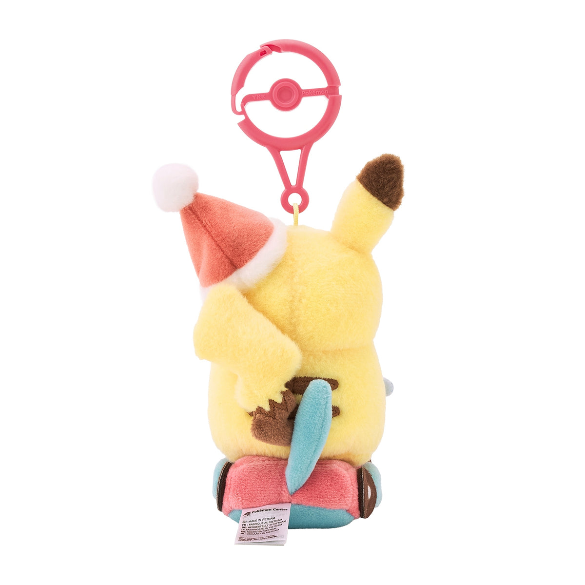 Pokemon Center 2026 Christmas Pikachu Porygon2 Toy Plush Keychain Japan