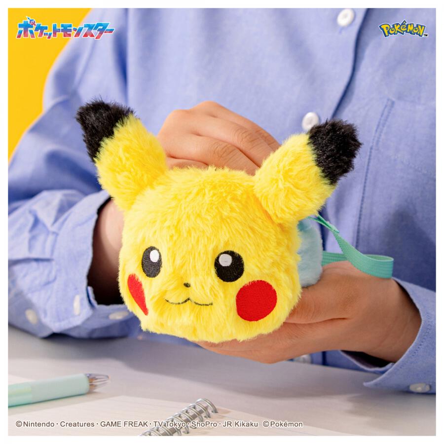 PSL Pokemon Takara Tomy Pokenade Monster Ball & Pikachu Friends Pouch Set