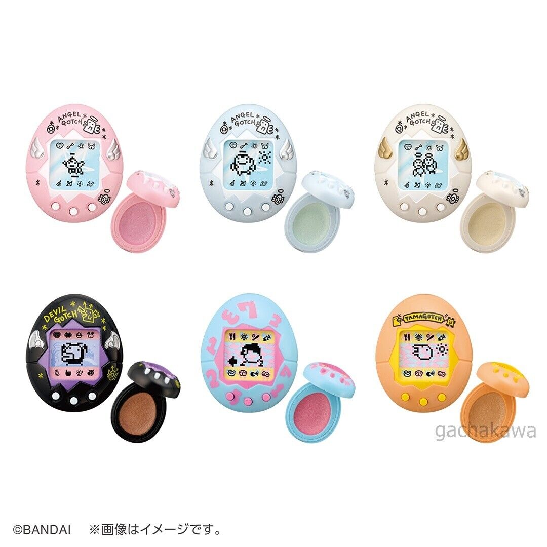PSL Tamagotchi Face ＆ Eye Color Set of 6 Types BANDAI Highlighter