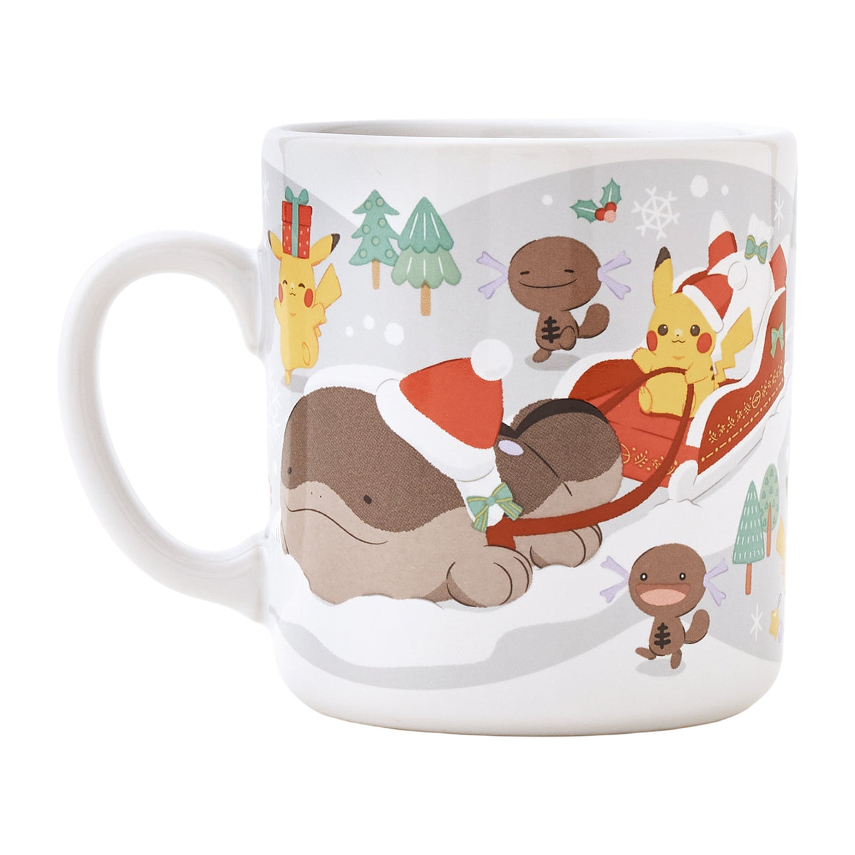 Pokemon Center 2026 Christmas Holiday Mug With A Lid JAPAN