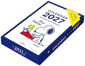Hallmark Snoopy 2027 Daily Desk Calendar Peanuts Japanese Style 856700 New