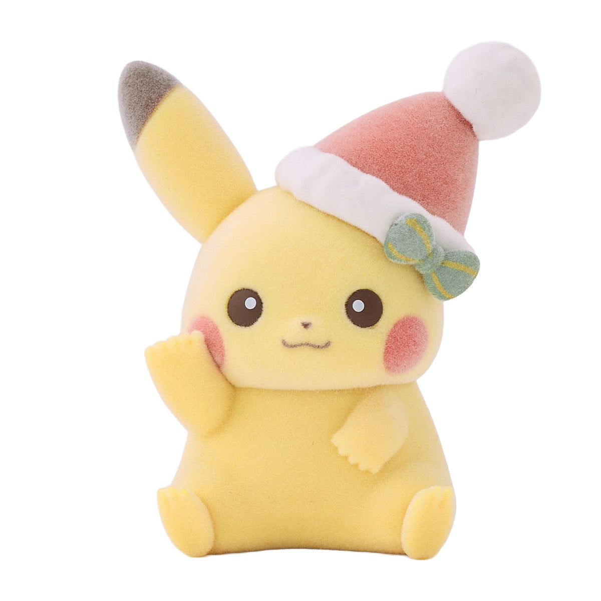 Pokemon Center 2026 Christmas Holiday Pikachu Flocked Doll Complete Set BOX JAPAN
