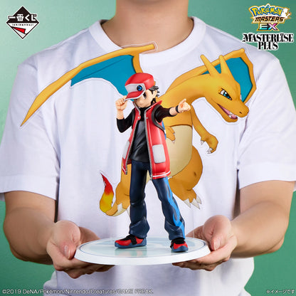 Ichiban Kuji Pokémon Masters EX 7th Anniv. Red & Charizard Figure A Prize