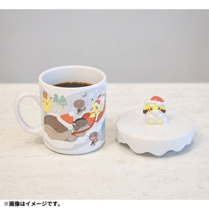 Pokemon Center 2026 Christmas Holiday Mug With A Lid JAPAN