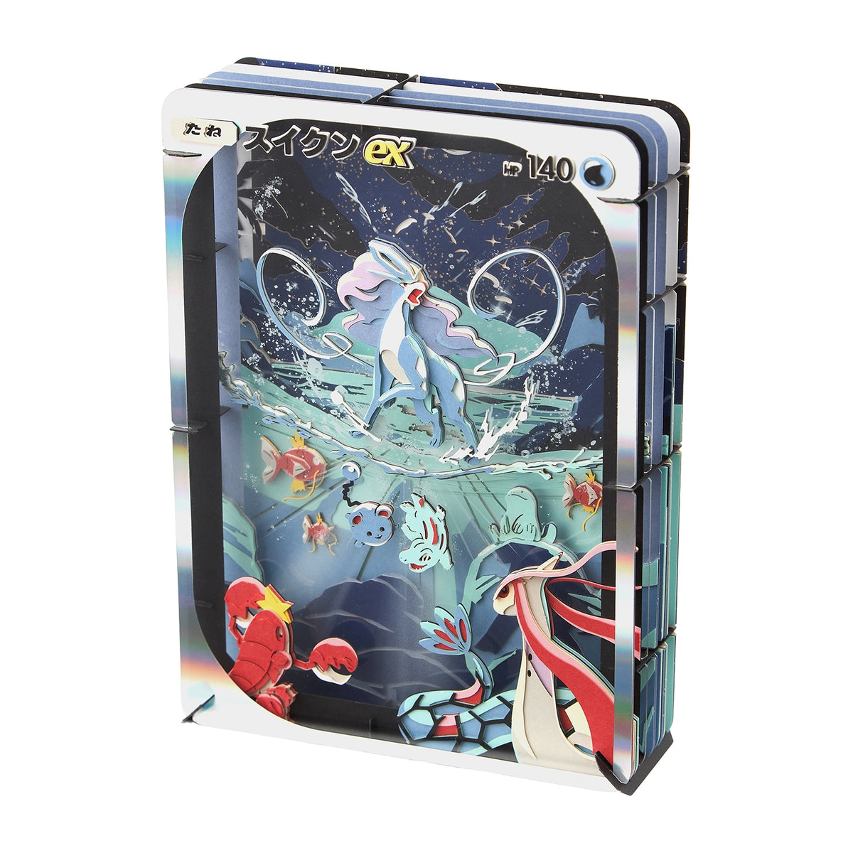Paper Theater Pokémon Trading Card Game Pocket Suicune ex