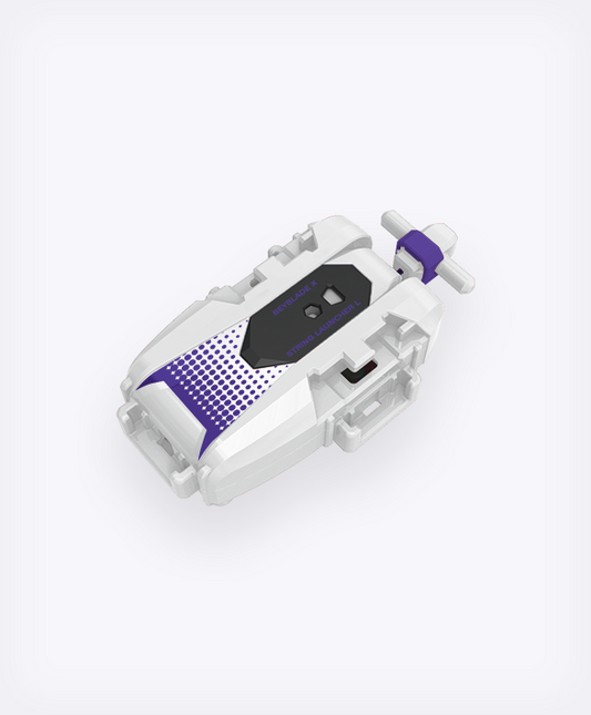 TAKARA TOMY Beyblade X BEYBLADE X BX-56 String Launcher L Left White x Violet
