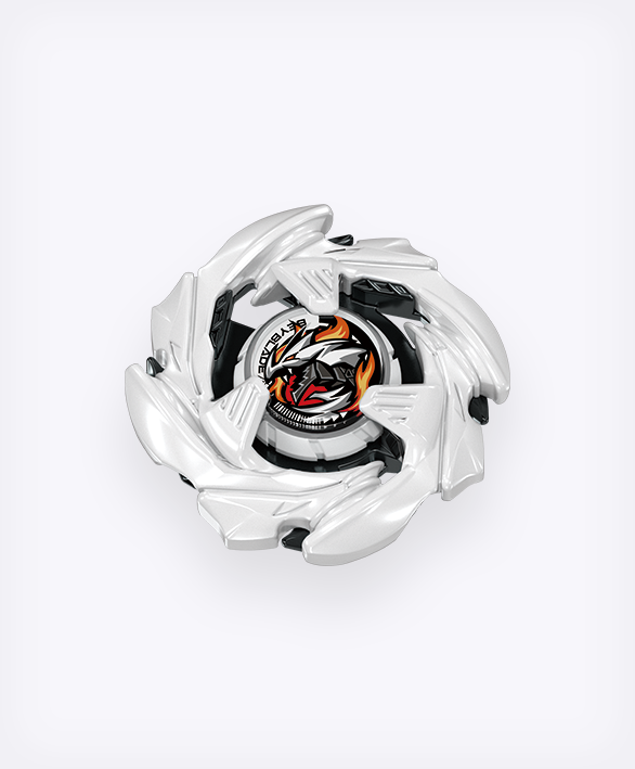 PSL BEYBLADE X BX-00 Starter COBALTDRAGOON 9-60F Metal Coat: White