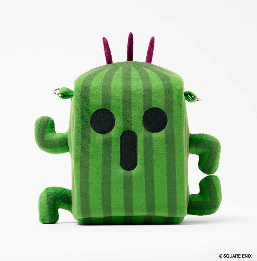 PSL Final Fantasy Fluffy Sling Deck Box: Cactuar JAPAN NEW