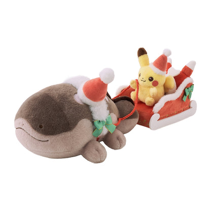 Pokemon Center Pikachu Clodsire Christmas 2026 Sleigh Plush Japan