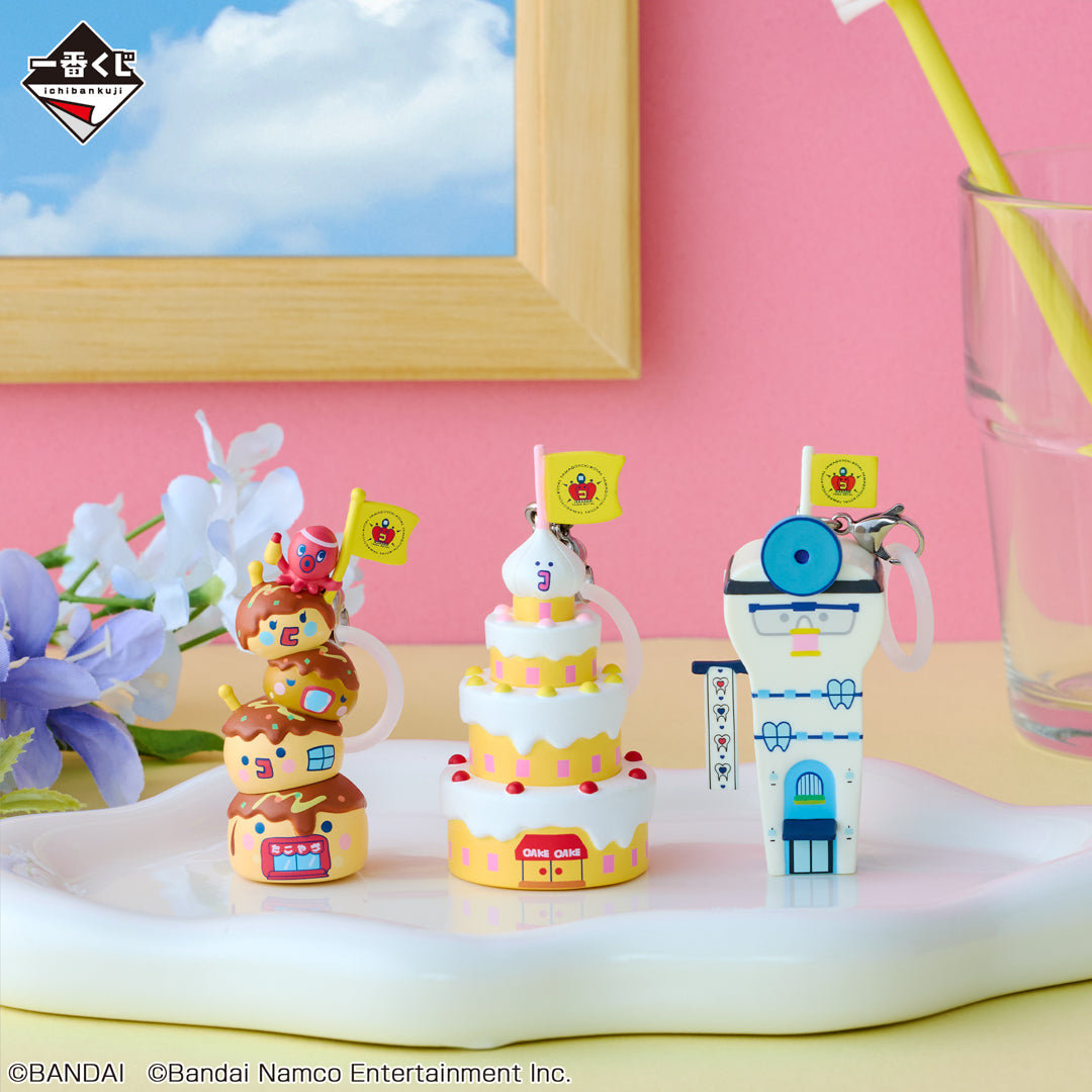 Ichiban kuji Tamagotchi Puchi Puchi Omisetchi Figure Marker All 3 set E prize