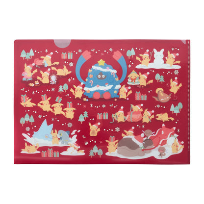 Pokemon Center 2026 Christmas Holiday A4 Clear File Pokopia JAPAN