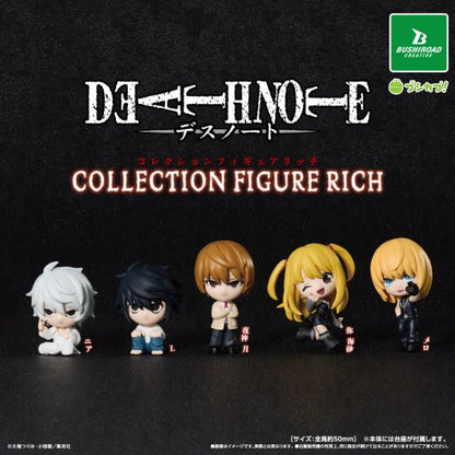 Death Note Collection Figure Complete Set of 5 L Light Misa Near Mello Gashapon